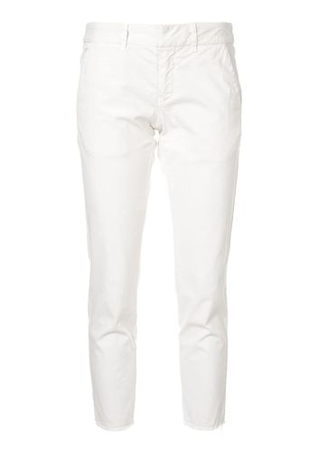 Nili Lotan cropped skinny-fit trousers - White