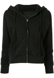 zip-up hoodie