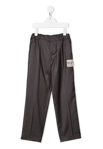 Nº21 Kids elasticated waist trousers - Grey