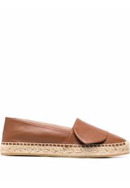 Nº21 leather flat espadrilles - Brown