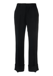 Nº21 tailored cropped trousers - Black