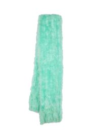 Nº21 turkey-feather scarf - Green