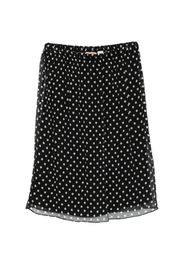 Nº21 elasticated-waistband mini skirt - Black
