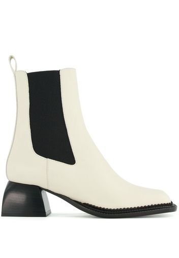 Nodaleto Bulla Nellie panelled leather boots - White