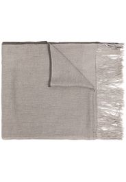 NORLHA Shepherd Basket cashmere scarf - SILVER