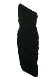 Norma Kamali fitted one-shoulder dress - Black