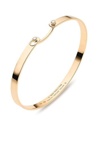 18kt yellow gold Monday Morning Mood diamond bangle