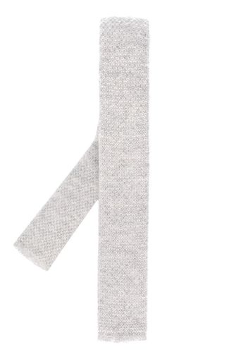 plain knitted tie