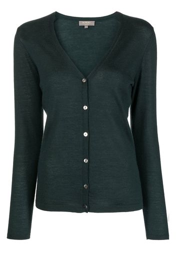 N.Peal fine-knit cashmere cardigan - Green