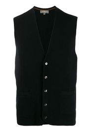 N.Peal The Chelsea Milano waistcoat - Black