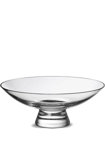 Silhouette' bowl, large, clear