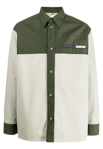 OAMC Denali oversize shirt - Green