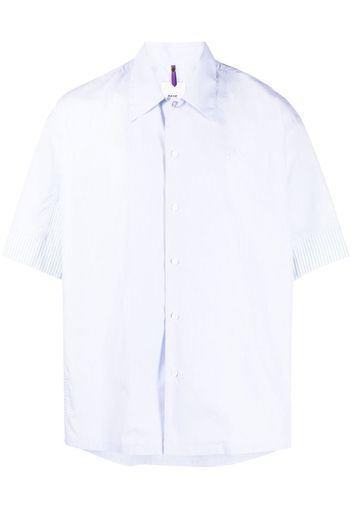 OAMC short-sleeved plain shirt - Blue