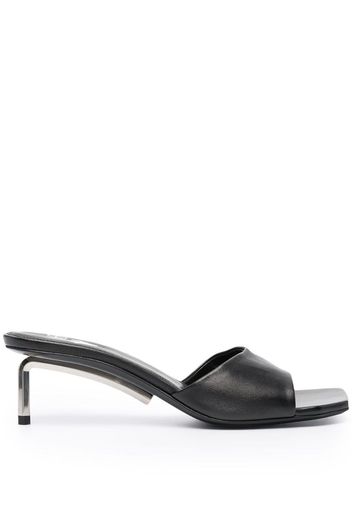 OPEN TOE ALLEN MULE BLACK NO COLOR