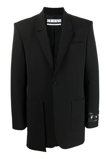 Off-White pocket-detail blazer - Black