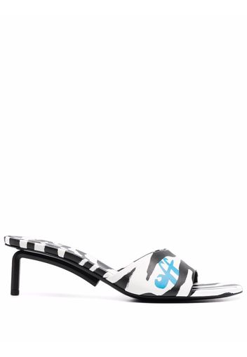 Off-White Allen zebra print - Black