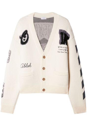 Off-White Moon Vars wool cardigan