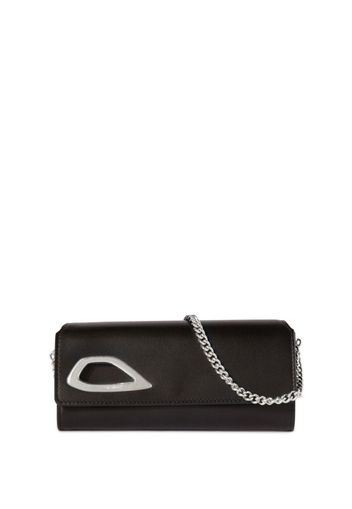 Off-White Clam wallet-on-chain - Black