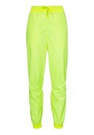 high waist double layer track pants