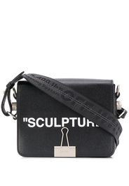Off-White 'Sculpture' clip detail shoulder bag - Black
