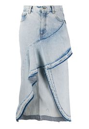 RUFFLE SKIRT BLUE NO COLOR