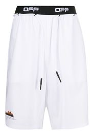 logo-waistband Arrows shorts