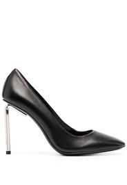 Off-White 110mm square-toe pumps - 1000 BLACK NO COLOR