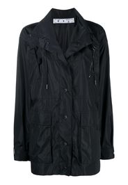 Arrows buttoned raincoat