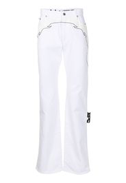 Off-White Western-style flared jeans