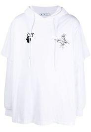 Off-White graphic-print hoodie