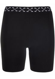 Off-White BOLD SHORTS BLACK WHITE