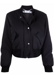 Off-White NYLON BOMBER BLACK NO COLOR