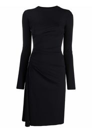 Off-White logo tape dress - Black