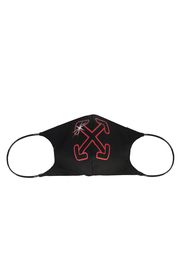 Off-White Arrow-print face mask - Black