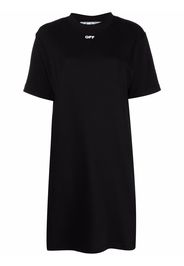 Off-White Off-Stamp T-shirt dress - Black