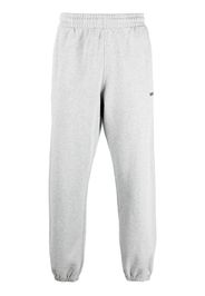 Off-White Helvetica logo track pants - Grey