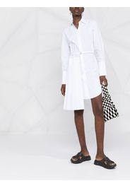 Off-White slogan-print shirt dress