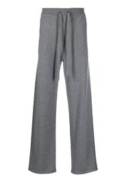 Off-White logo-embroidered track pants - Grey
