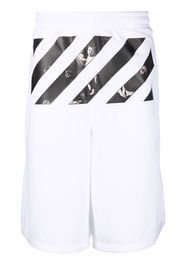 Off-White Caravaggio Diag track shorts