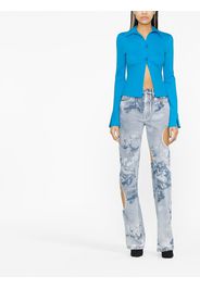 Off-White Sleek long-sleeved shirt - Blue