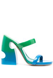 Off-White Shade Meteor Block 120mm sandals - Blue