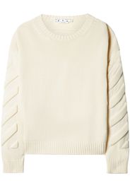 Off-White Arrows knit jumper - Neutrals