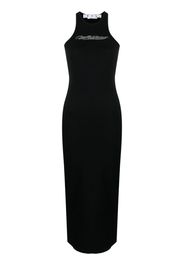 Off-White Bling Baseball Rowing midi dress - Black