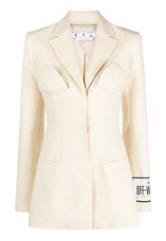 Off-White Dry Wo Ablohland fitted jacket - Neutrals