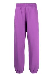 Off-White Diag-print slouchy track pants - Purple