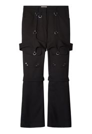 Off-White buckle-detail cargo pants - Black