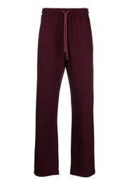 Off-White logo-embroidered cotton track pants