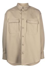 Off-White long-sleeve shirt - Green