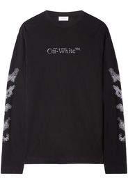 Off-White Diag-stripe logo-print T-shirt - Black