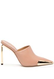 Off-White Allenframe 90mm leather mules - Pink